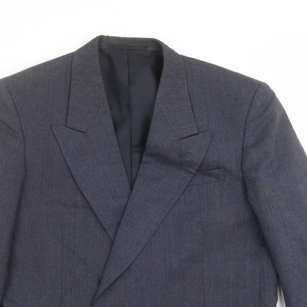 Classic Mens Blue   Jacket Suit Jacket Size 38