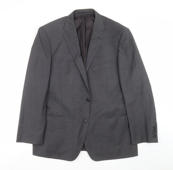 Marks and Spencer Mens Grey Jacket Suit Jacket Size 42