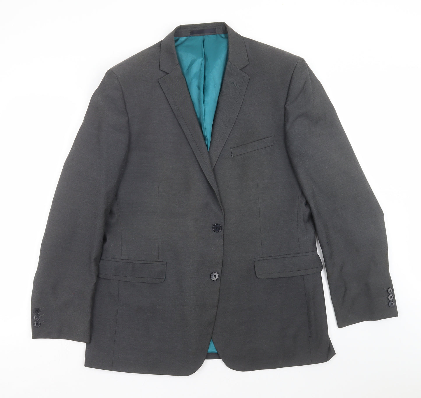 F&F Mens Grey   Jacket Suit Jacket Size 42