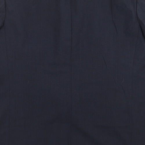 Impressions Mens Blue   Jacket Suit Jacket Size 44