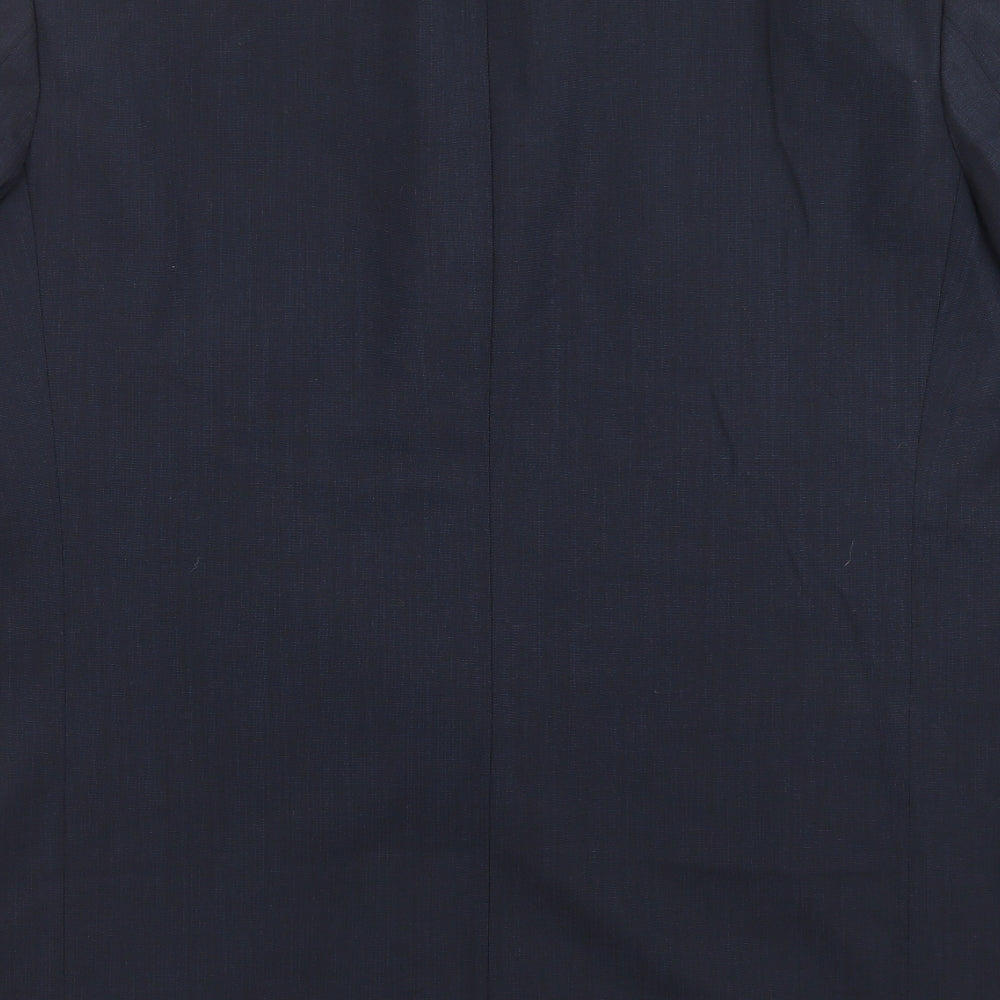 Impressions Mens Blue   Jacket Suit Jacket Size 44