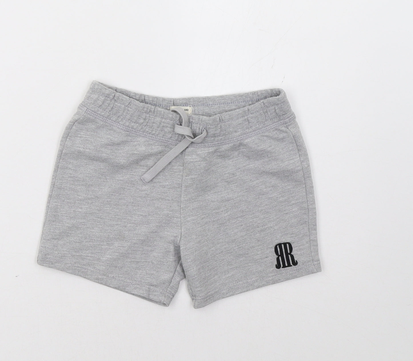 River Island Boys Grey   Sweat Shorts Size 3-4 Years