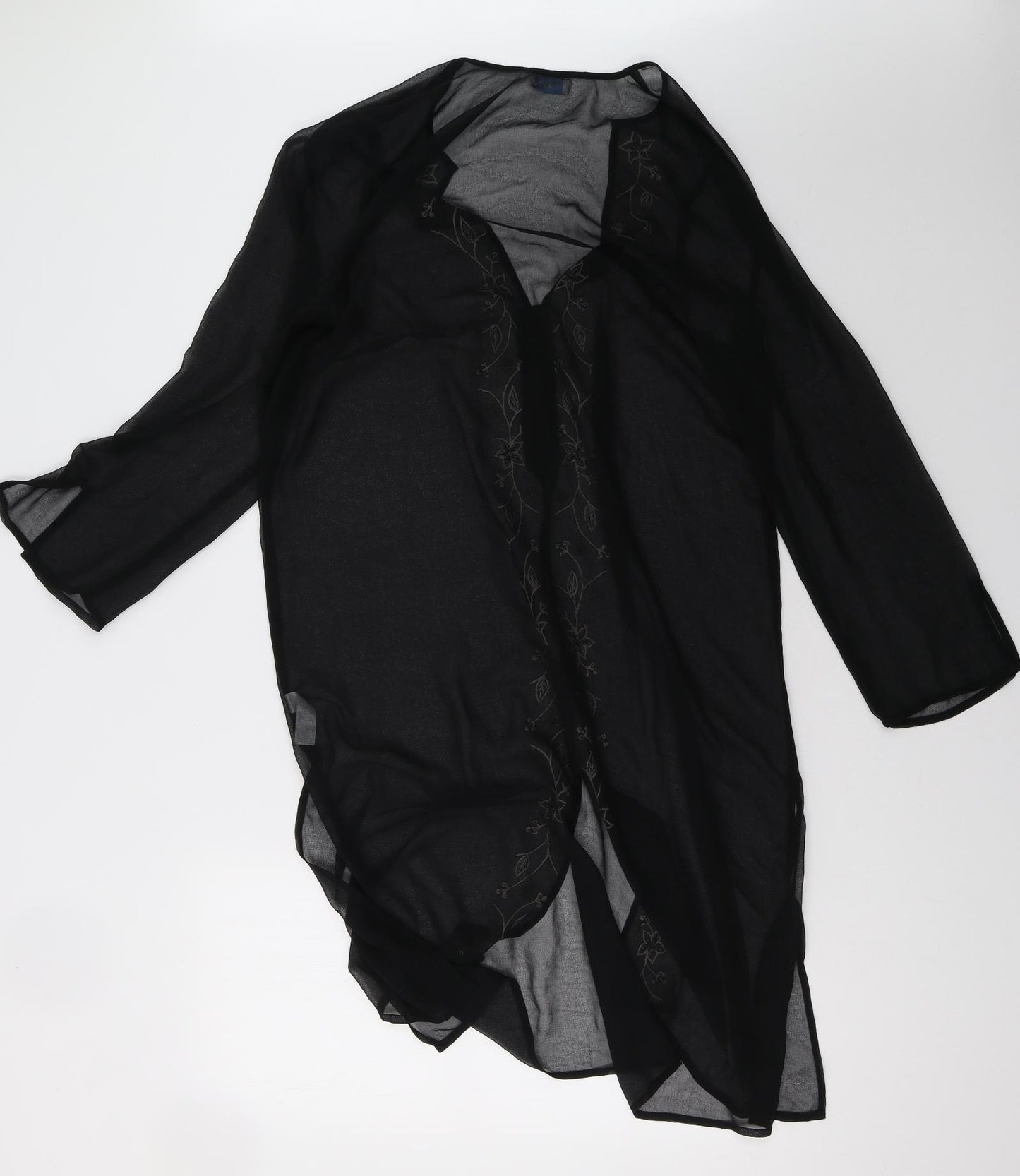 Resort Womens Black  Mesh A-Line  Size 14