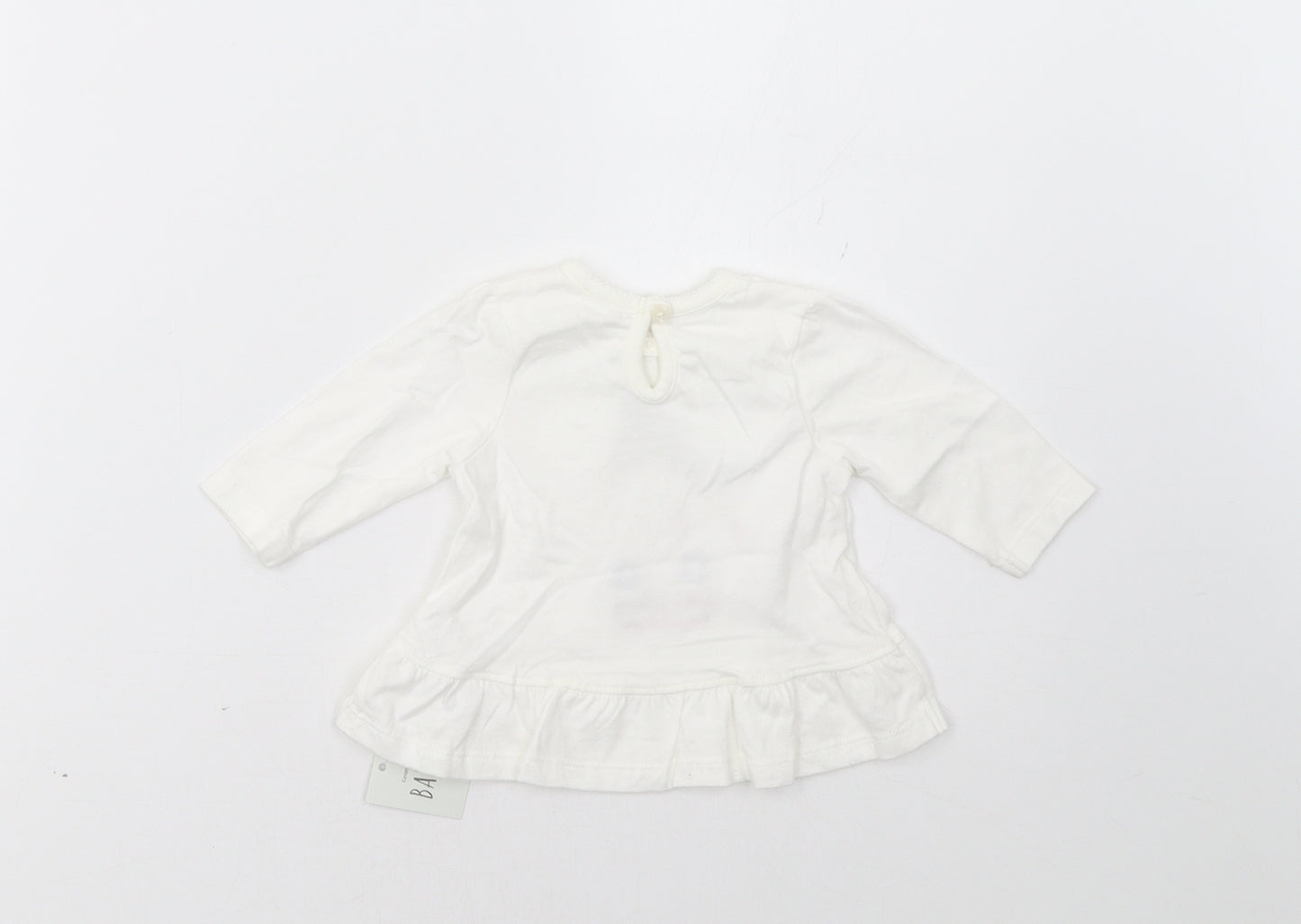 George Girls White   Basic Casual Size Newborn