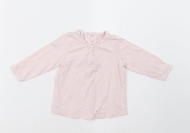 Matalan Girls Pink Basic Casual Size 9-12 Months