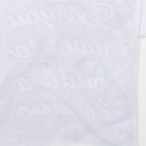 Primark Girls Purple   Basic T-Shirt Size 8-9 Years