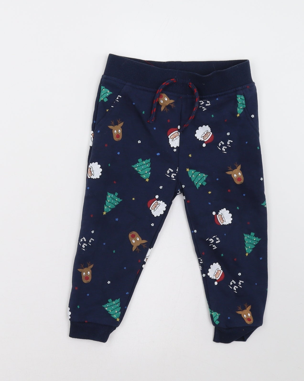 Primark Baby Blue Polka Dot  Trousers Set Outfit/Set Size 9-12 Months  - christmas