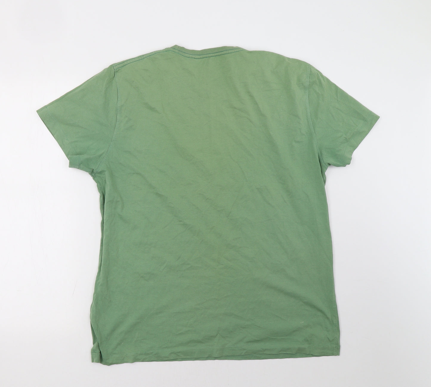 NEXT Mens Green    T-Shirt Size XL