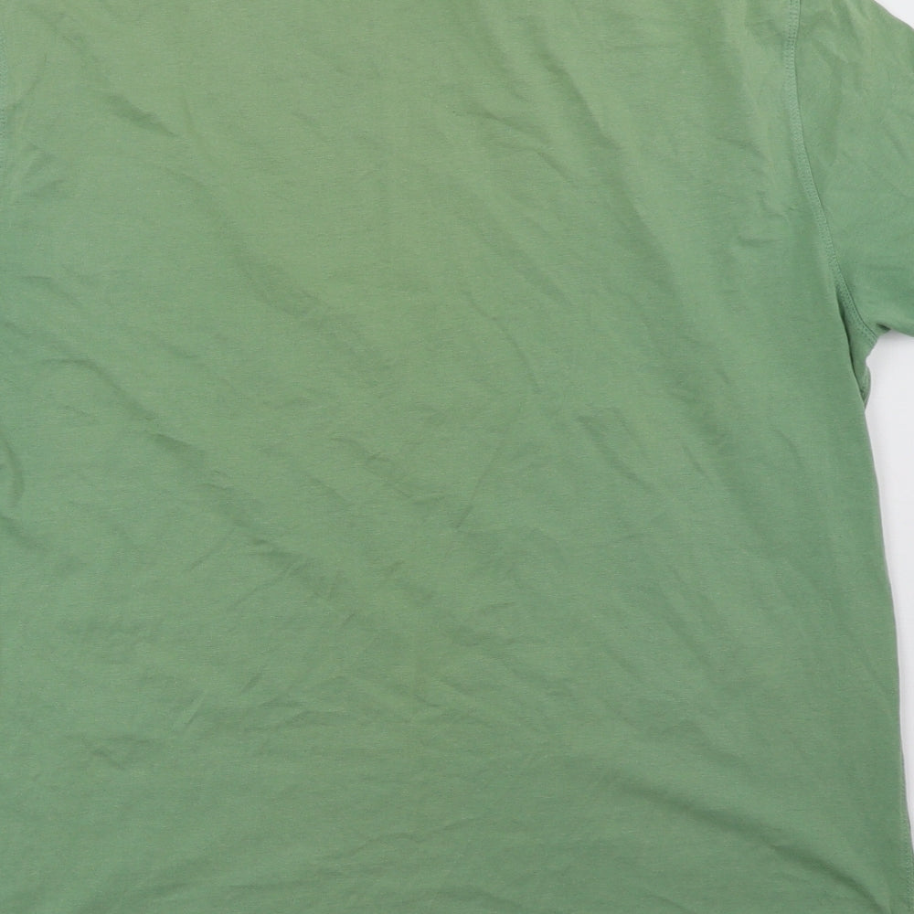 NEXT Mens Green    T-Shirt Size XL