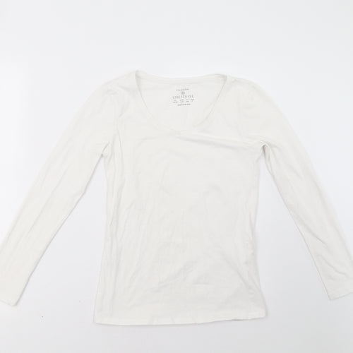 Primark Womens White   Pullover Sweatshirt Size 8