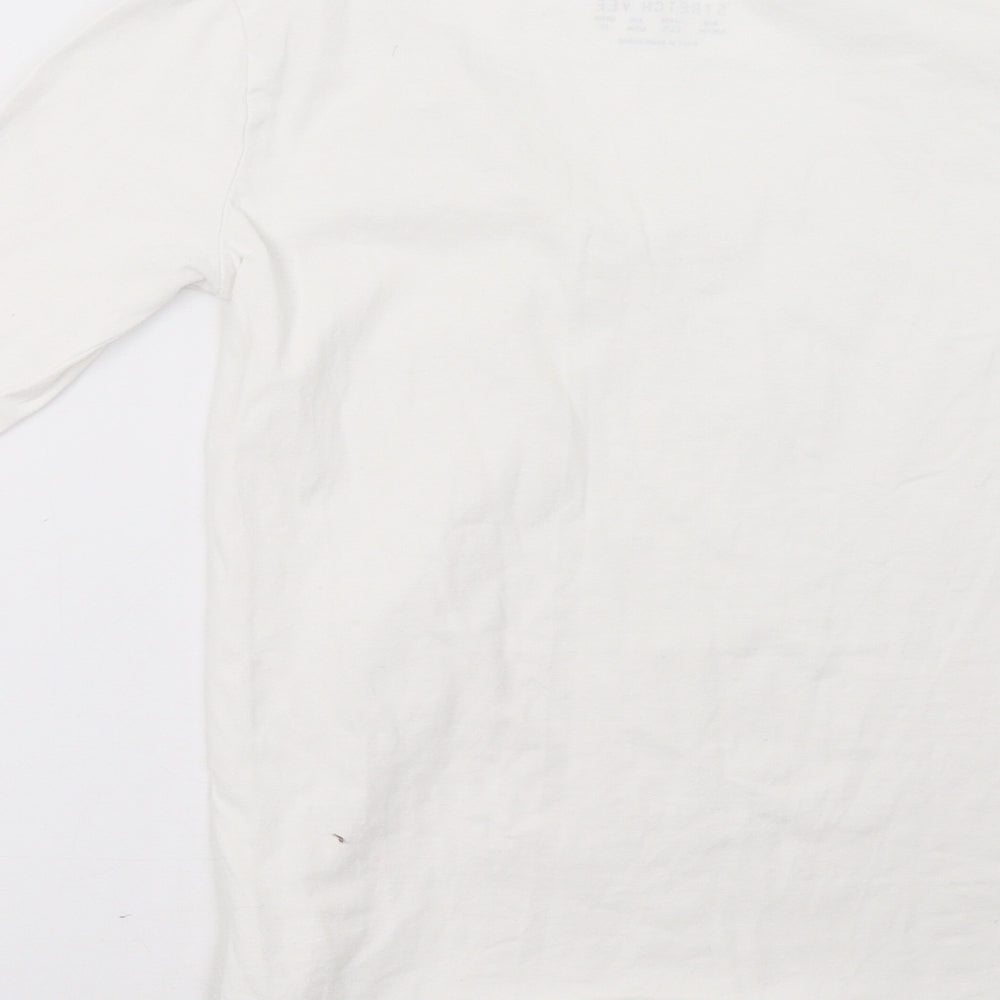 Primark Womens White   Pullover Sweatshirt Size 8