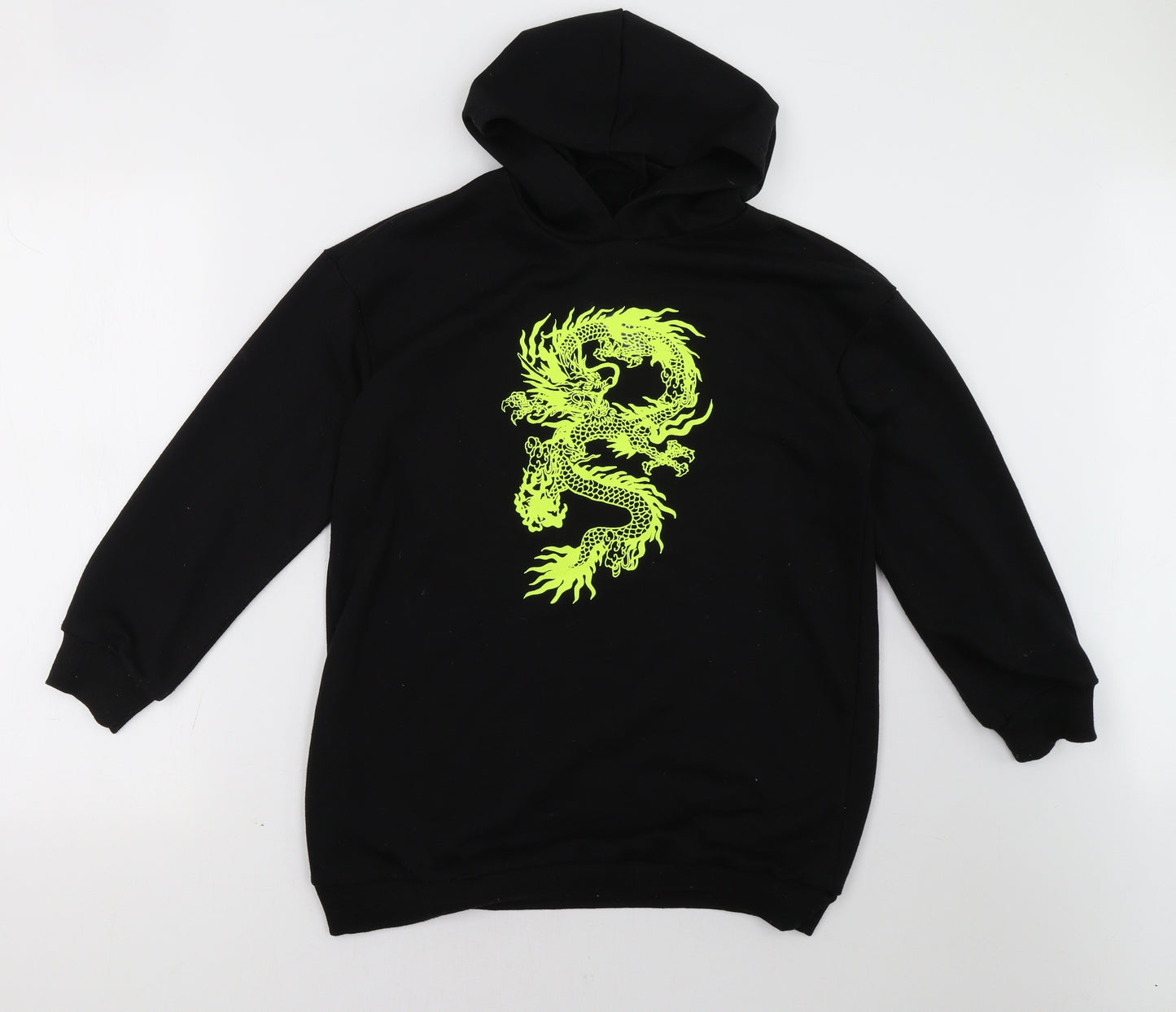 SheIn Girls Black   Pullover Hoodie Size 12 Years