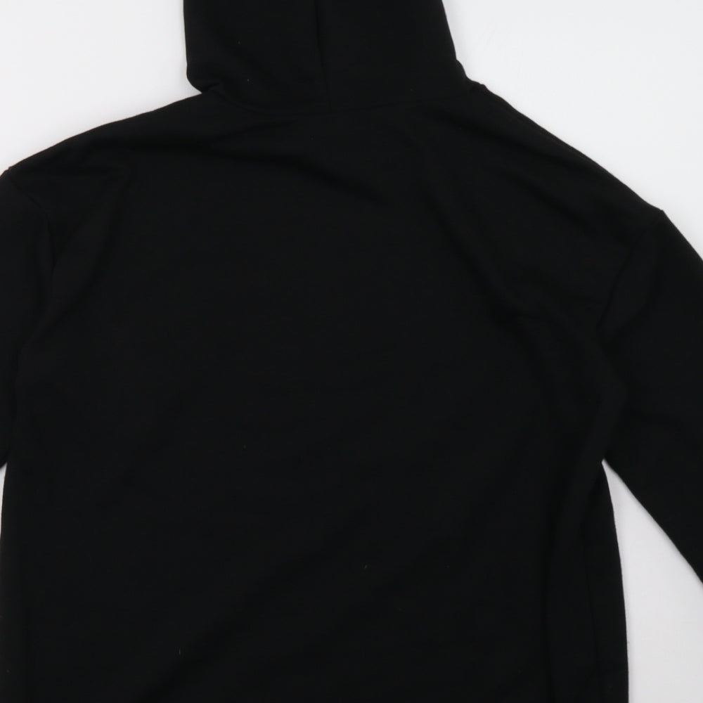 SheIn Girls Black   Pullover Hoodie Size 12 Years