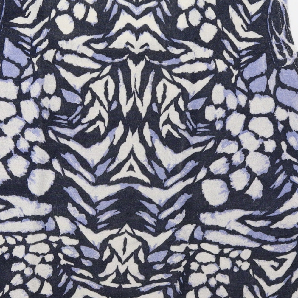 Reflections Womens Blue   Basic Tank Size 2XL