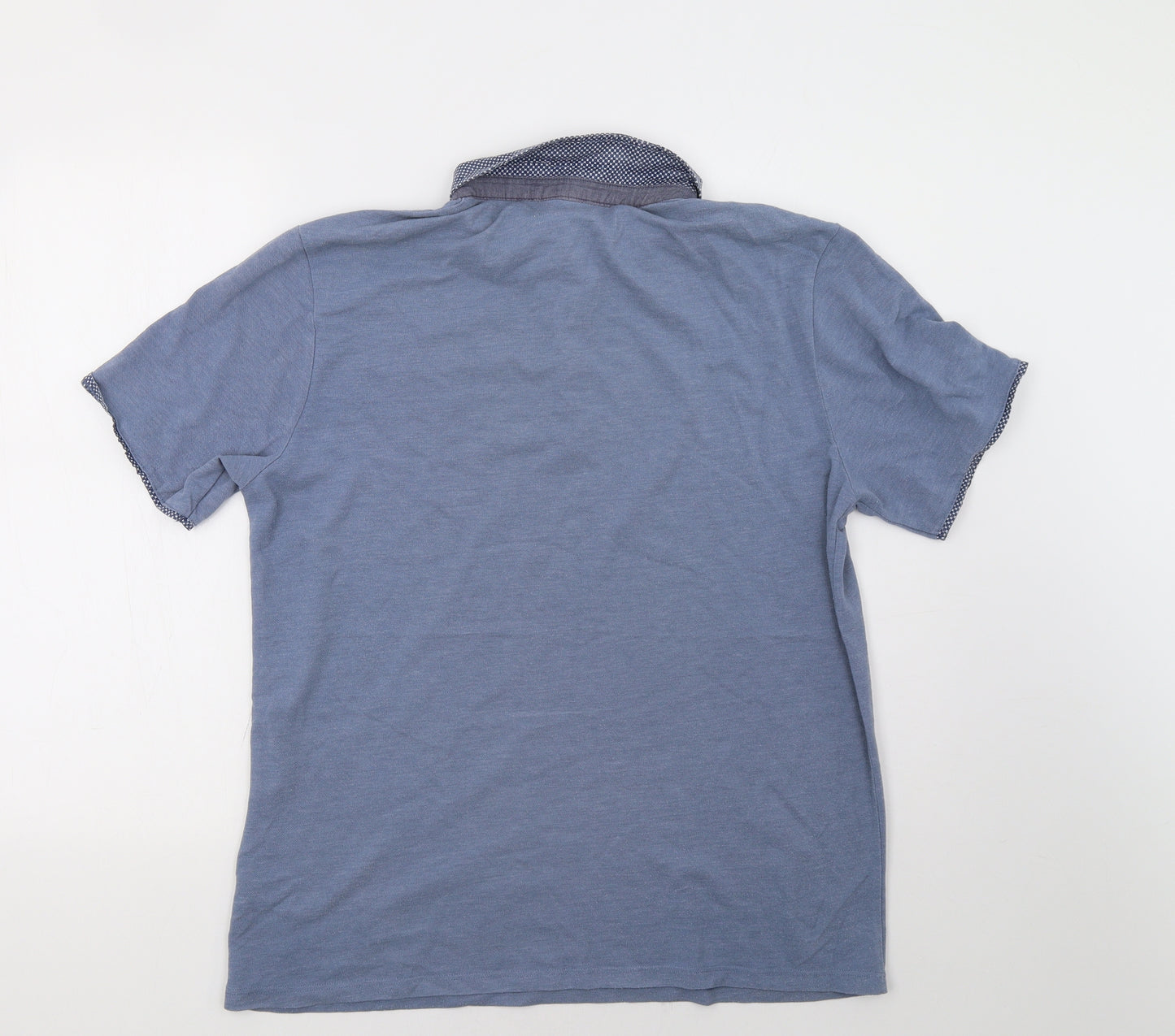 F&F Mens Blue    Polo Size L