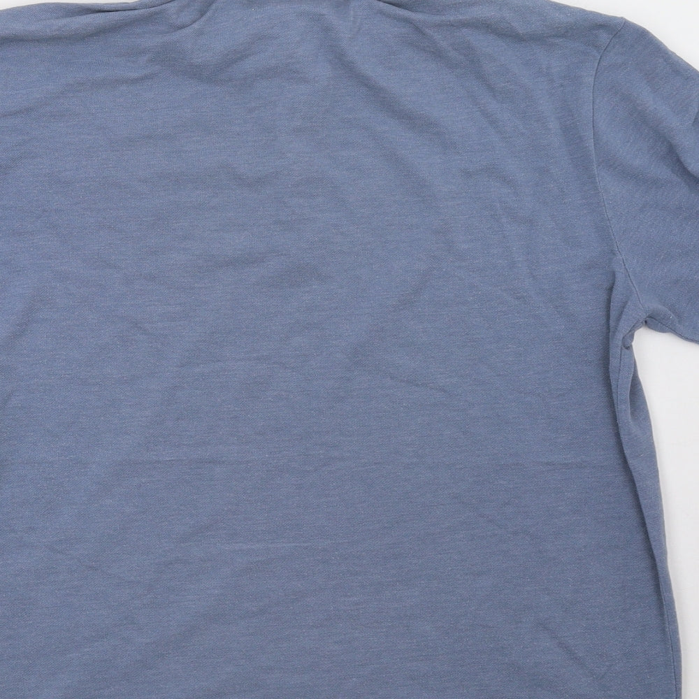 F&F Mens Blue    Polo Size L