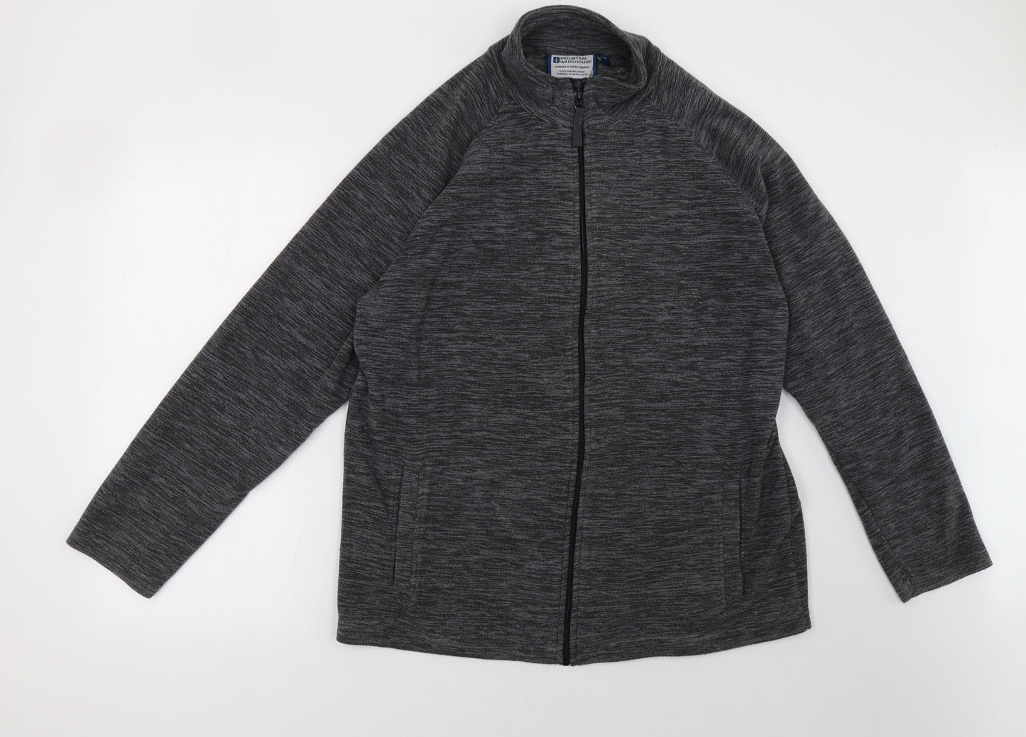 Mountain Warehouse Mens Grey   Full Zip Sweatshirt Size L