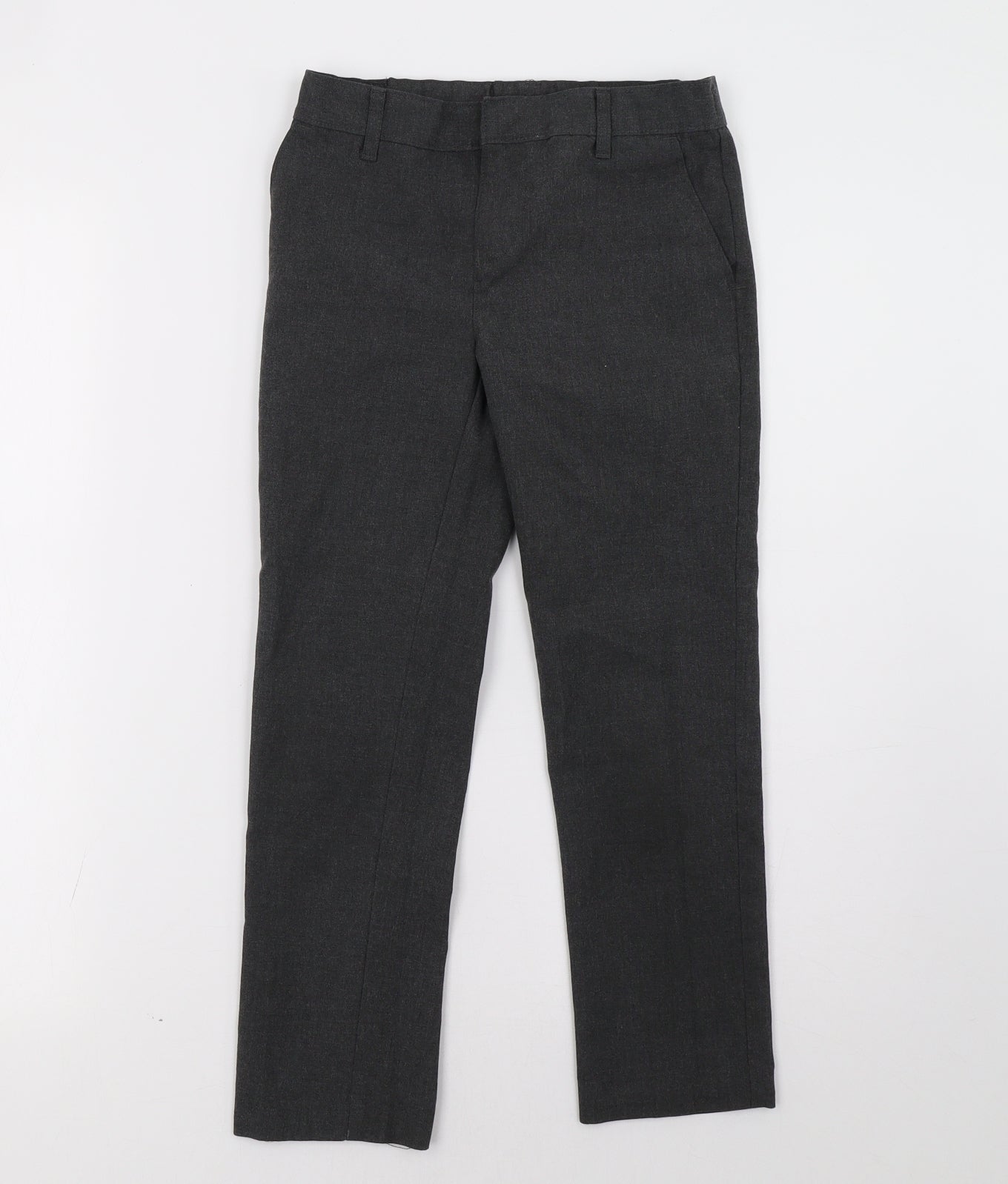 Marks and Spencer Boys Grey    Trousers Size 8-9 Years