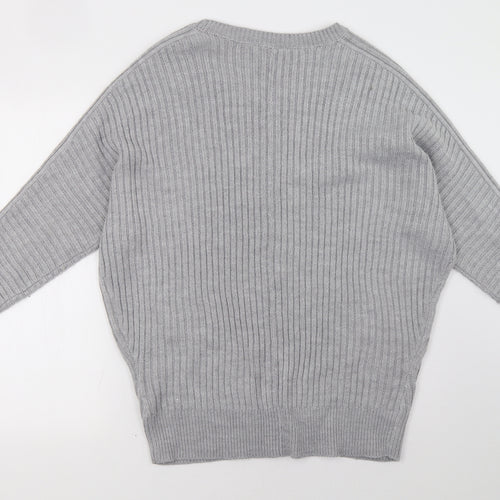 Dorothy Perkins Womens Grey   Pullover Sweatshirt Size 14