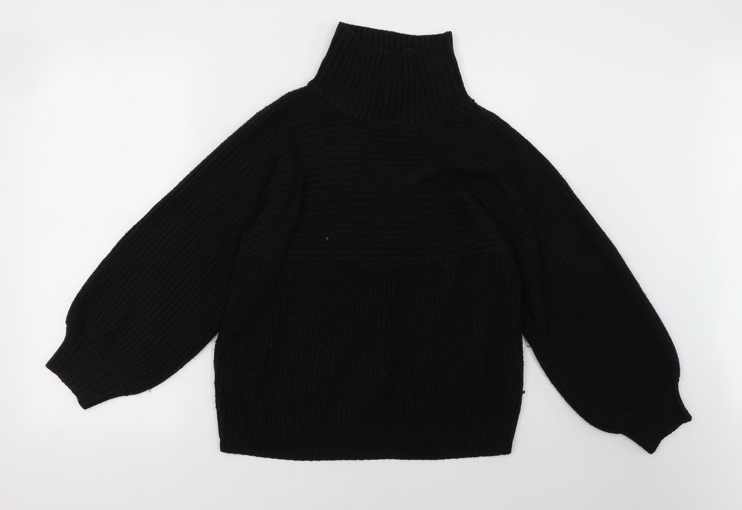 monkl Womens Black   Pullover Sweatshirt Size S