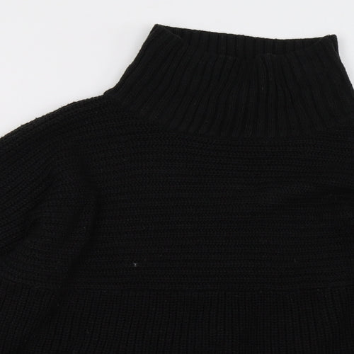 monkl Womens Black   Pullover Sweatshirt Size S