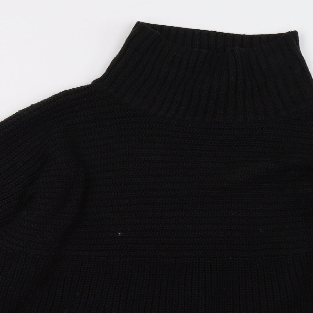 monkl Womens Black   Pullover Sweatshirt Size S