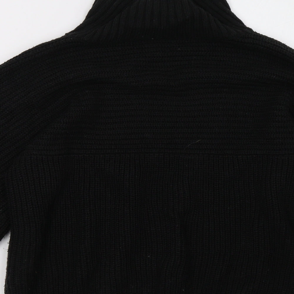 monkl Womens Black   Pullover Sweatshirt Size S