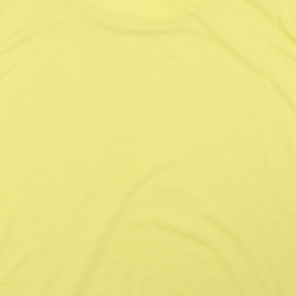SheIn Womens Yellow   Basic T-Shirt Size XL