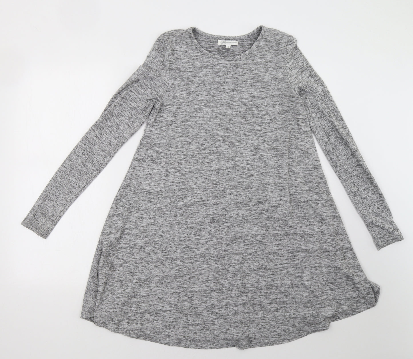Glamorous Womens Grey   A-Line  Size 8