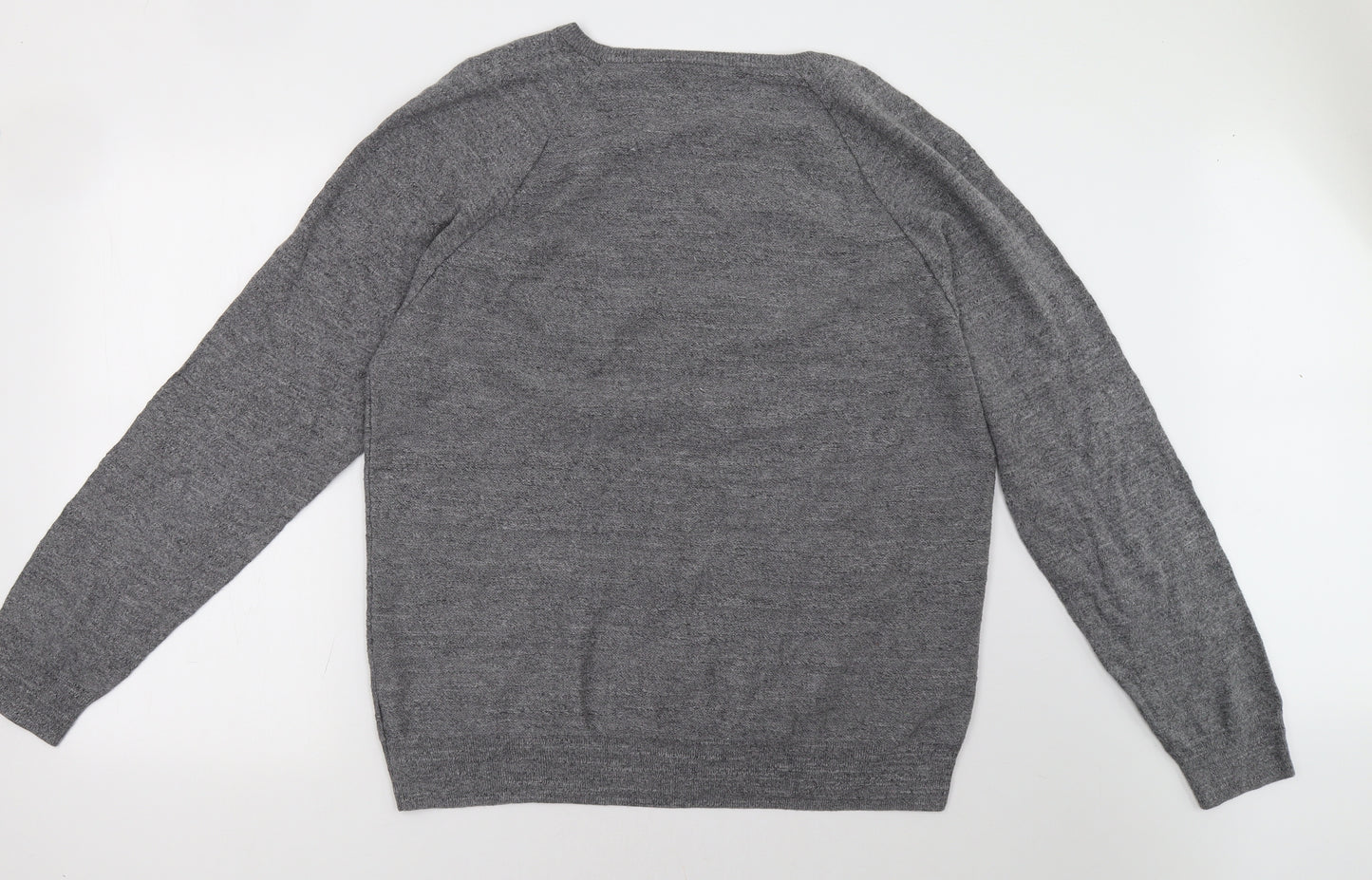 J.CREW Mens Grey   Pullover Sweatshirt Size XL