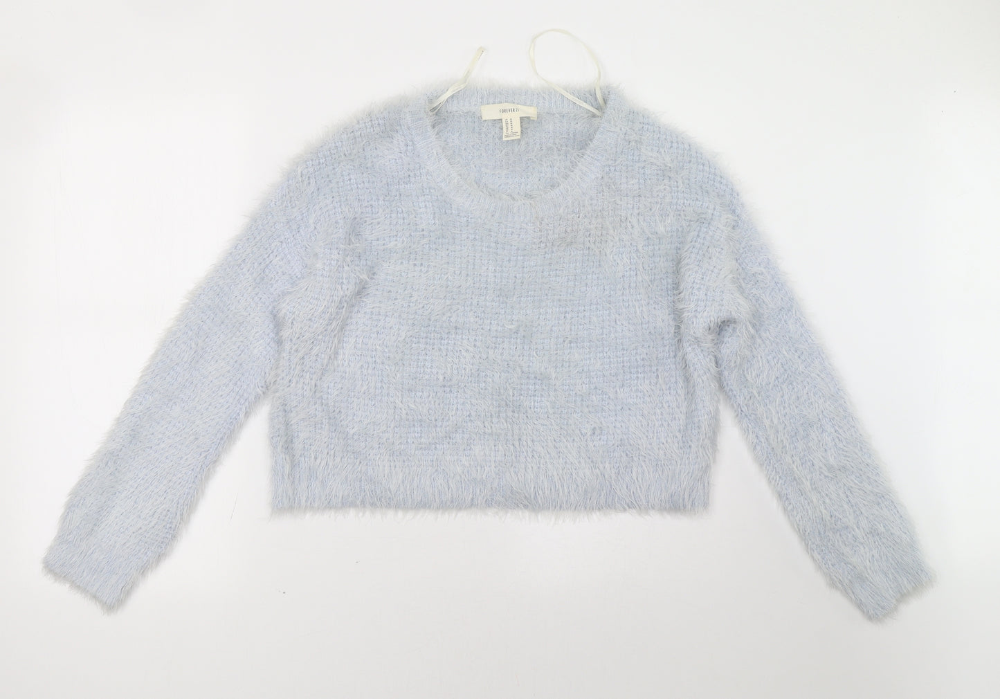 FOREVER 21 Womens Blue   Pullover Sweatshirt Size M