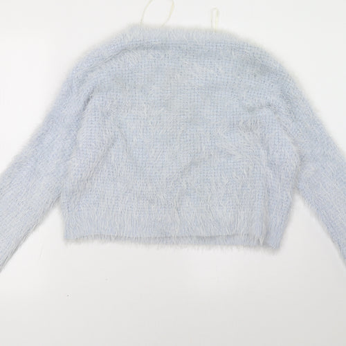 FOREVER 21 Womens Blue   Pullover Sweatshirt Size M