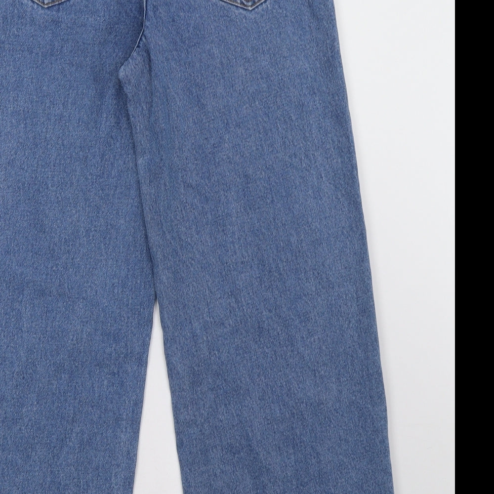 SheIn Womens Blue   Straight Jeans Size S L30 in
