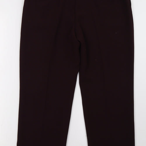 Marks and Spencer Womens Purple   Trousers  Size 12 L28 in