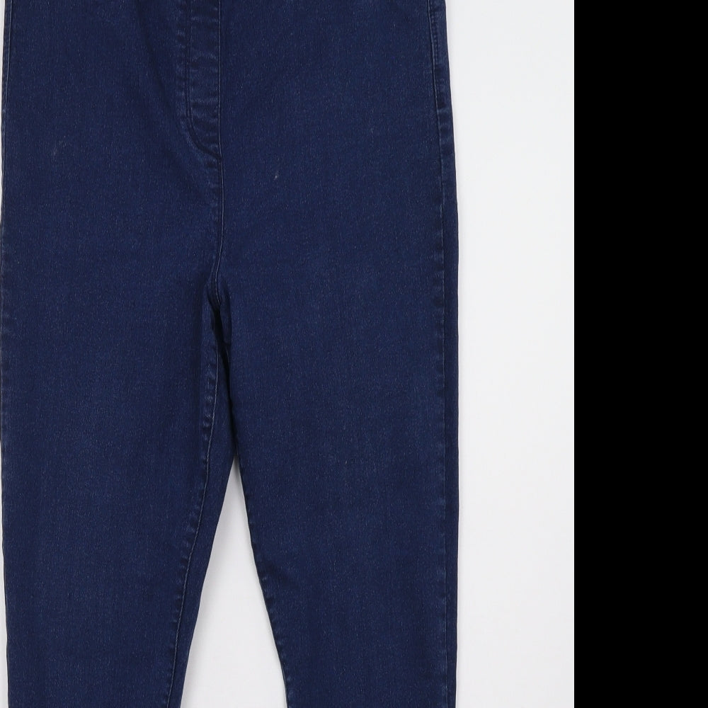 Studio Womens Blue   Jegging Trousers Size 14 L30 in