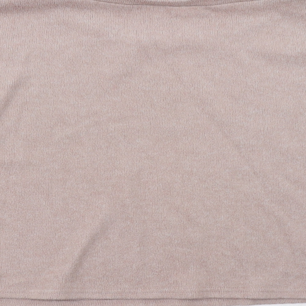 New Look Womens Pink   Pullover Sweatshirt Size M