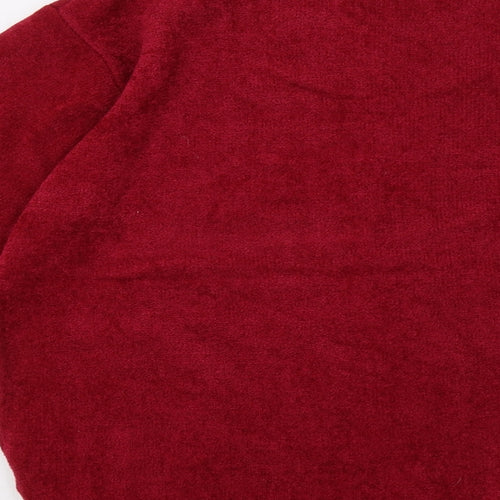 Avant Garde Womens Red   Pullover Sweatshirt Size M