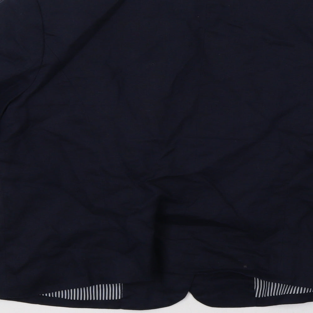Sainsburys Womens Blue   Jacket Blazer Size 10