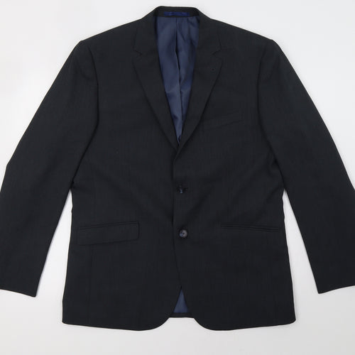Matalan Mens Blue  Rayon Jacket Blazer Size 42