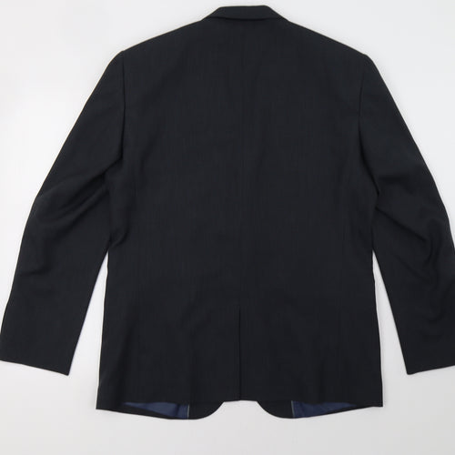 Matalan Mens Blue  Rayon Jacket Blazer Size 42