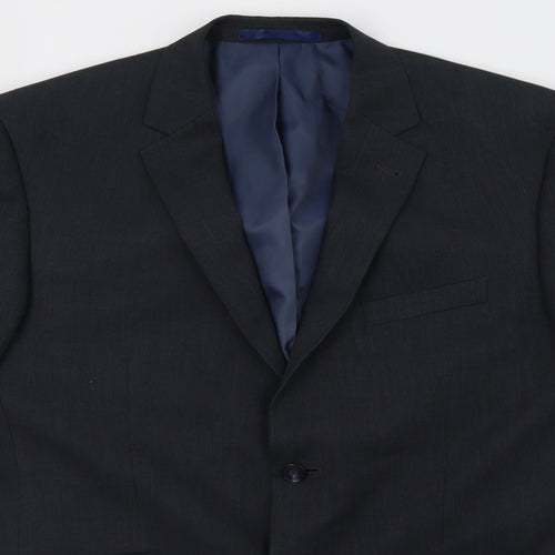Matalan Mens Blue  Rayon Jacket Blazer Size 42