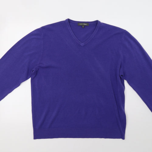 Marks and Spencer Womens Purple   Pullover Sweatshirt Size XL