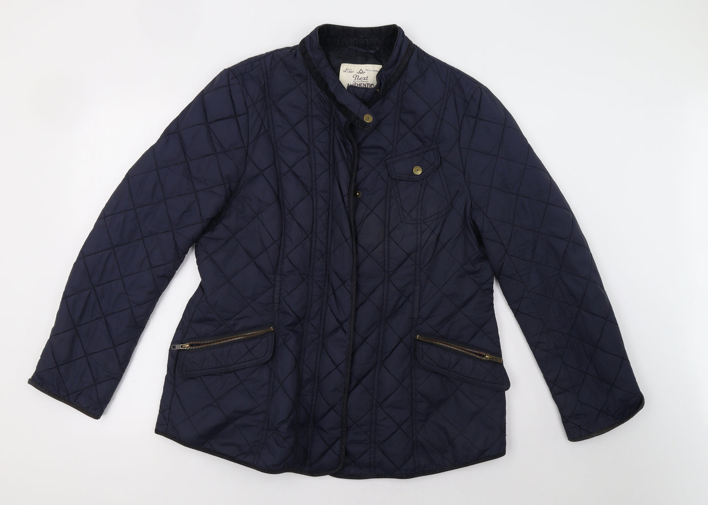 NEXT Womens Blue   Puffer Jacket Jacket Size 18