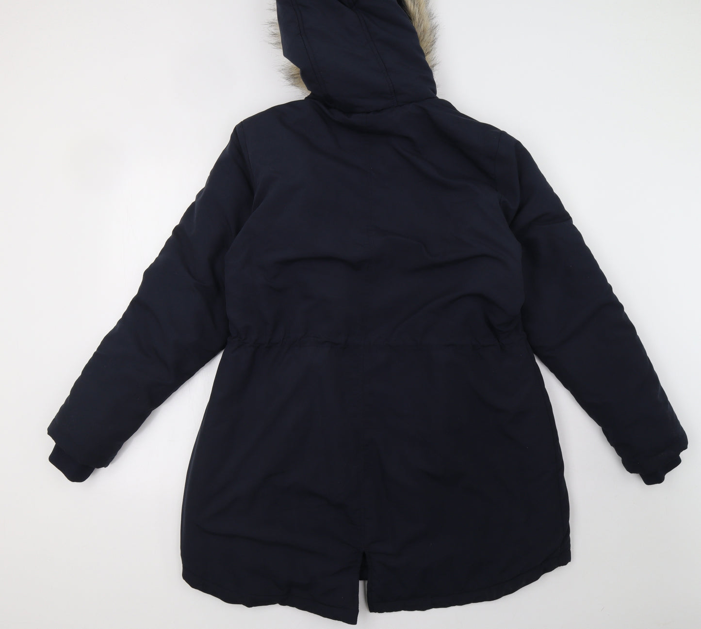 be you Womens Blue   Overcoat Coat Size 16