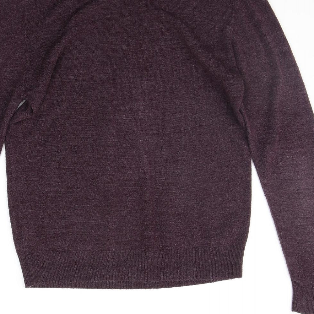 Cedar Wood State Womens Purple   Pullover Jumper Size S