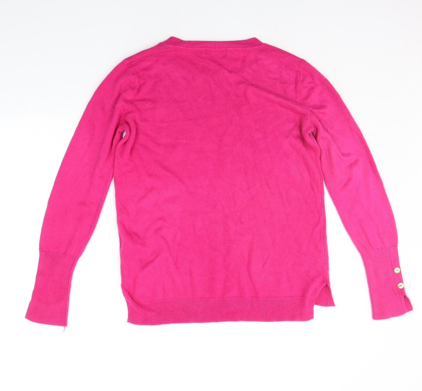Primark Womens Pink Paisley  Pullover Jumper Size S