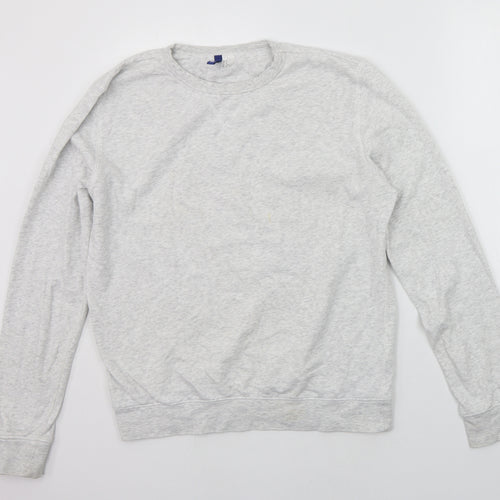Divided Womens Grey   Pullover Jumper Size M