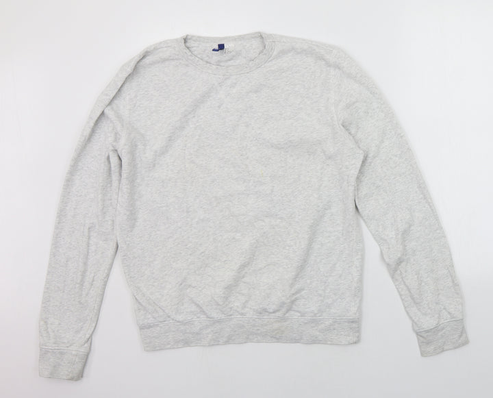 Divided Womens Grey   Pullover Jumper Size M