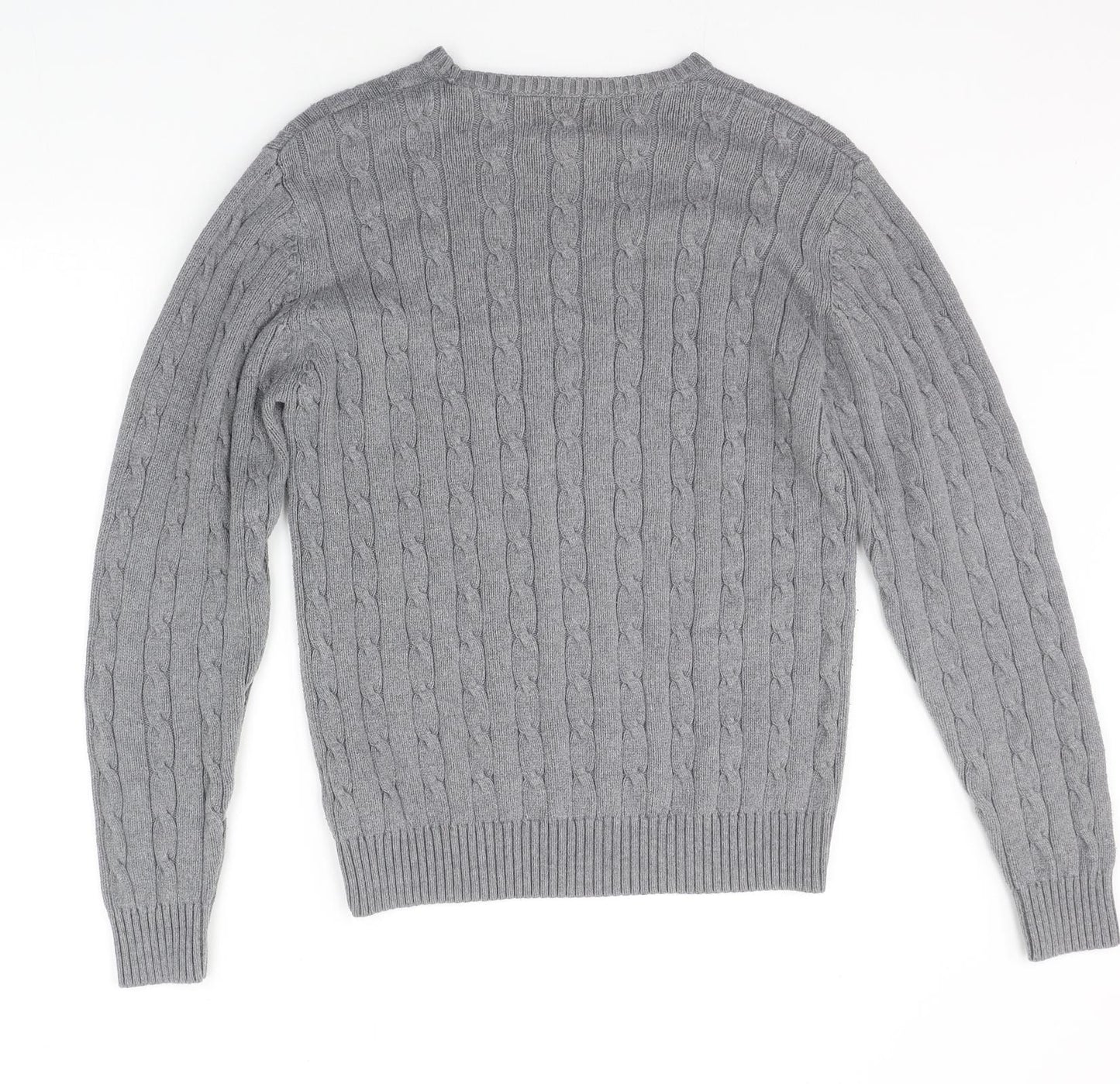 Blue Harbour Womens Grey   Pullover Jumper Size M