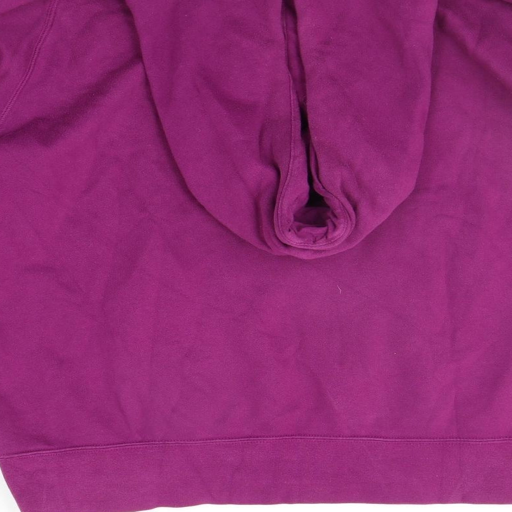 Nike Womens Purple   Pullover Hoodie Size XL